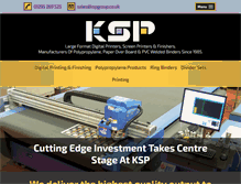 Tablet Screenshot of kspgroup.co.uk